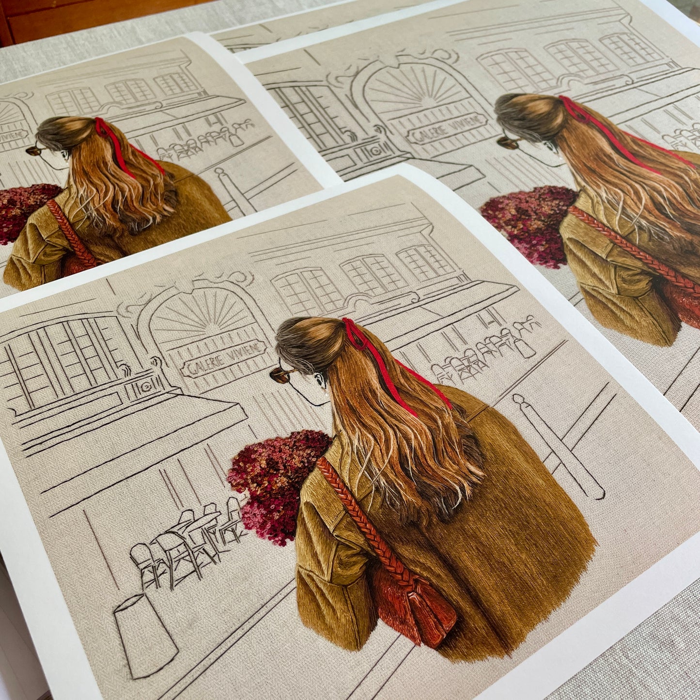 LIMITED EDITION PRINTS of “Table for one, s’il vous plaît”