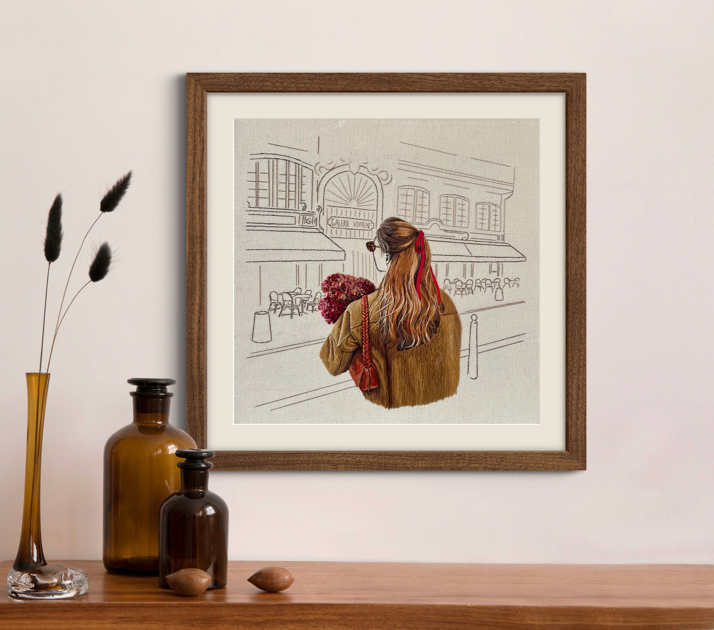 LIMITED EDITION PRINTS of “Table for one, s’il vous plaît”