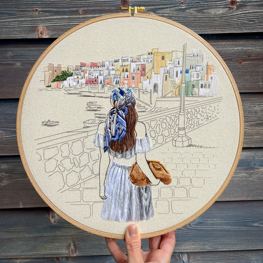 ORIGINAL ART- Afternoon In Italy
